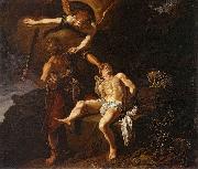 Pieter Lastman The Angel of the Lord Preventing Abraham from Sacrificing his Son Isaac china oil painting artist
